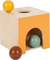 small foot Montessori Marble Box, 100% FSC-gecertificeerd hout, educatief speelgoed met 3 ballen, speelgoed voor kinderen vanaf 1 jaar, 12744