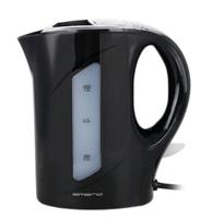 Emerio WK-121616.1 elektrische waterkoker, 900 W, 1 liter, polymeer, zwart