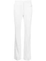 TOM FORD pantalon évasé à taille haute - Blanc - thumbnail