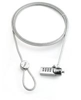 Natec veiligheidskabel Hummer 1,8 m voor laptop met code