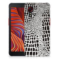 Samsung Galaxy Xcover 5 TPU Hoesje Slangenprint - thumbnail