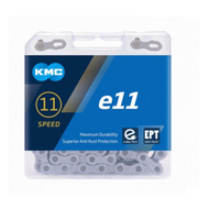 Km E11 EPT Fietsketting 1/2x11/128 Zilver - thumbnail