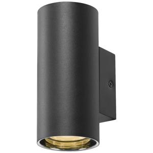 SLV ASTO TUBE 1006441 Wandlamp GU10 10 W Zwart