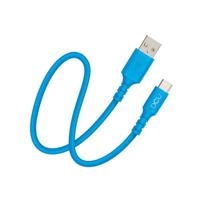 DCU Tecnologic USB Type A 2.0 naar USB Type C kabel, blauw, 1 m