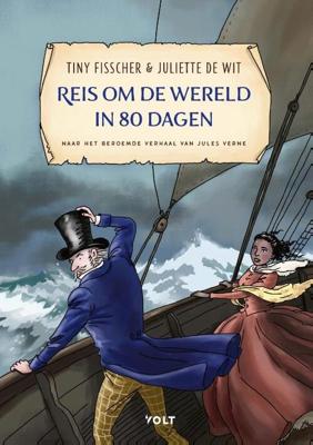 Reis om de wereld in 80 dagen - Jules Verne, Tiny Fisscher - Hardcover (9789021424576)
