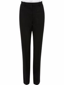 JW Anderson pantalon de tailleur à coupe slim - Noir