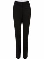 JW Anderson pantalon de tailleur à coupe slim - Noir