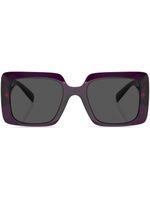 Versace Eyewear lunettes de soleil à monture carrée - Violet