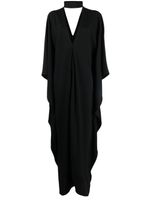 Taller Marmo robe-caftan Ooo en crêpe - Noir - thumbnail