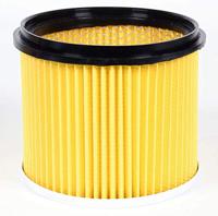 Einhell Origineel vervangend plooifilter met deksel, geschikt voor stofzuigers Einhell a Nat / droog, 150 x 155 mm