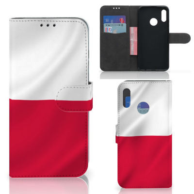 Huawei P Smart 2019 Bookstyle Case Polen Huawei P Smart 2019 Bookstyle Case Polen