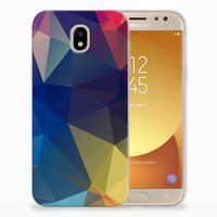 Samsung Galaxy J5 2017 TPU Hoesje Polygon Dark - thumbnail