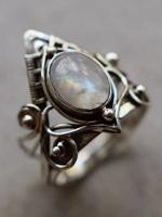 Vintage Maansteen Ring