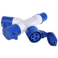 ProPlus Stopcontact splitter 3-weg industrieel 16 A