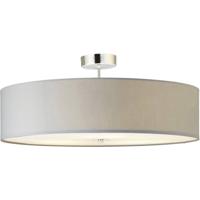 Brilliant 93522/22 Andria Plafondlamp LED E27 180 W Lichtgrijs, Chroom