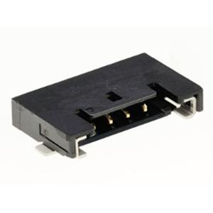 Molex 5037630591 Male header, inbouw (standaard) Totaal aantal polen: 5 Rastermaat: 1.00 mm Inhoud: 1 stuk(s) Tape