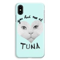 You had me at tuna: iPhone XS Max Volledig Geprint Hoesje - thumbnail