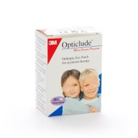 Opticlude 3m Junior Oogkompres 63mmx48mm 20 1537 - thumbnail