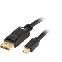 Akasa AK-CBDP22-20BK DisplayPort kabel 2 m Mini DisplayPort - thumbnail