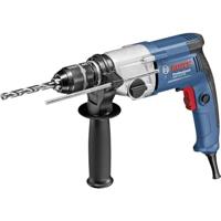 Bosch Professional boormachine GBM 13-2 RE (750 watt, 240 volt, incl. precisieboorhouder 13 mm, extra handgreep, diepteaanslag 210 mm, in kartonnen doos)