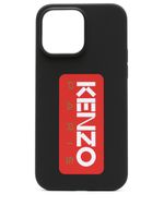 Kenzo coque d'iPhone 14 Pro Max à logo embossé - Noir