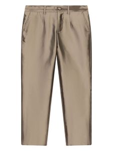 Dolce & Gabbana Kids Classic Mikado silk tailored trousers