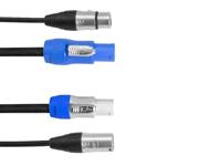 EUROLITE Combi-kabel DMX P-Con/5 Pin XLR 5m | Power-DMX hybride kabel