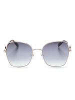 Marc Jacobs Eyewear lunettes de soleil à monture oversize - Or