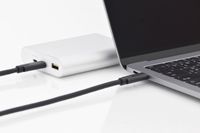 ASSMANN Electronic 1m, 2xUSB-C USB-kabel USB 3.2 Gen 2 (3.1 Gen 2) USB C Zwart - thumbnail