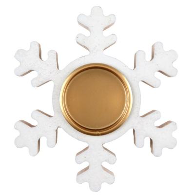 Waxinelichtje houder sneeuwvlok