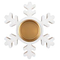 Waxinelichtje houder sneeuwvlok