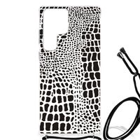 Samsung Galaxy S23 Ultra Case Anti-shock Slangenprint - thumbnail