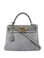 Hermès Pre-Owned sac cabas Kelly 28 Retourné (2001) - Blanc