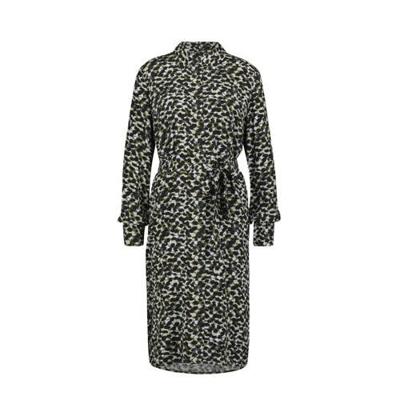 HEMA blousejurk met all over print zwart