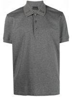 Billionaire polo à logo brodé - Gris