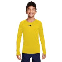 Nike Park Ondershirt Dri-FIT Lange Mouwen Kids Geel Zwart