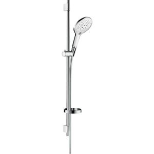 Hansgrohe Raindance UnicaS glijstangset 90cm met Raindance Select 150 AIR handdouche wit chroom 27803400