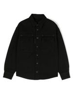 DSQUARED2 KIDS veste en coton à détails de clous - Noir