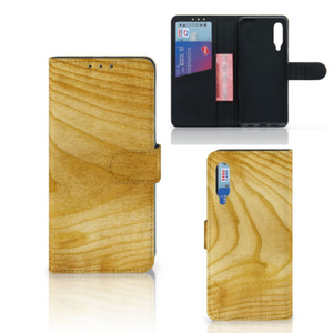 Xiaomi Mi 9 Book Style Case Licht Hout