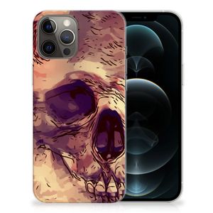 Silicone Back Case iPhone 12 Pro Max Skullhead