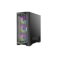 Antec Prestaties 1 FT ARGB, RTX 40 GPU-ondersteuning, Temp. Display, 4 x ARGB-ventilatoren & ARGB-hub, Type-C, 2 x zijpanelen van gehard glas, verwijderbare bovenventilator/radiatorbeugel, Full-Tower