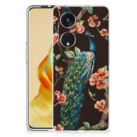 OPPO Reno8 T 5G TPU Hoesje Pauw met Bloemen