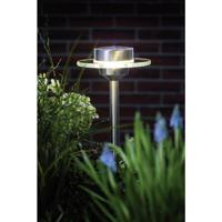 Paulmann 93764 Ufo Tuinlamp op zonne-energie 0.2 W Warmwit RVS, Helder - thumbnail