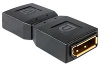 Delock 65374 Adapter DisplayPort female > DisplayPort female Gender Changer - thumbnail