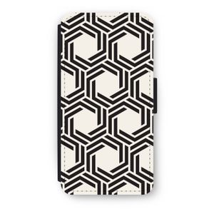 Geometrisch patroon: iPhone 7 Plus Flip Hoesje