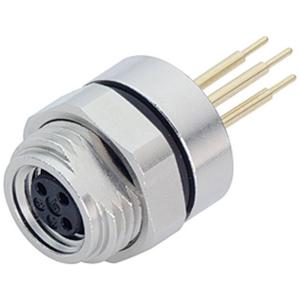 binder 09-3390-80-04 Sensor/actuator inbouwconnector M8 Aantal polen: 4 Bus, recht 1 stuk(s)