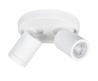 HighLight badkamer spot Oliver 2L rond IP44 - wit