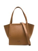 Yu Mei mini sac cabas Milly en cuir nappa - Marron