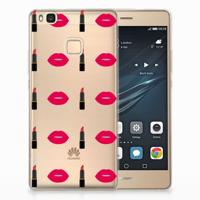 Huawei P9 Lite TPU bumper Lipstick Kiss