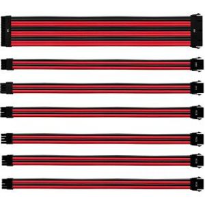 CoolerMaster Colored Extension Cable Kit - Red / Black